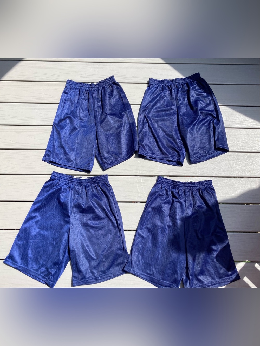 4 Pairs Augusta Sportswear Athletic Shorts Adult Medium